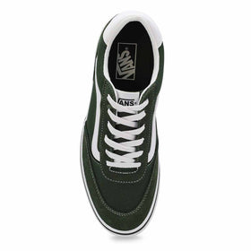Vans Brooklyn LS Suede/Canvas Trainers - Dried Kelp