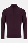 Benetti 1/4 Zip Verona - Bordo