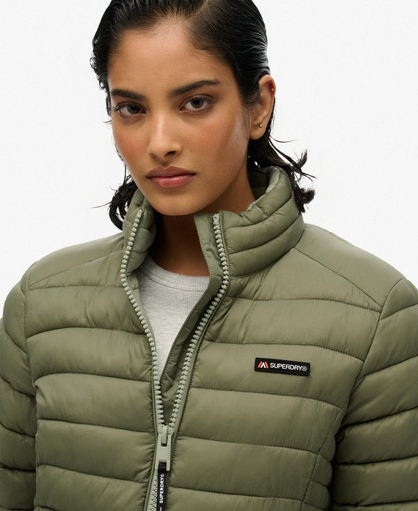 Superdry Fuji Padded Jacket - Dusty Olive Green