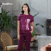 Rant & Rave Wanda Tee - Plum