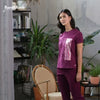 Rant & Rave Wanda Tee - Plum