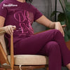 Rant & Rave Wanda Tee - Plum