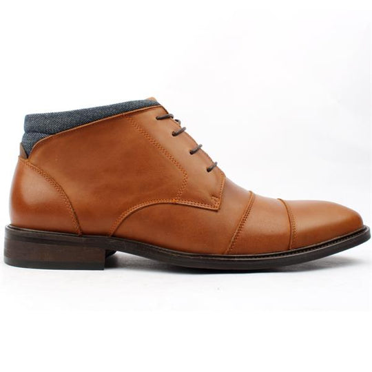 Escape West Tip Laced Boot - Brandy (Size 7)