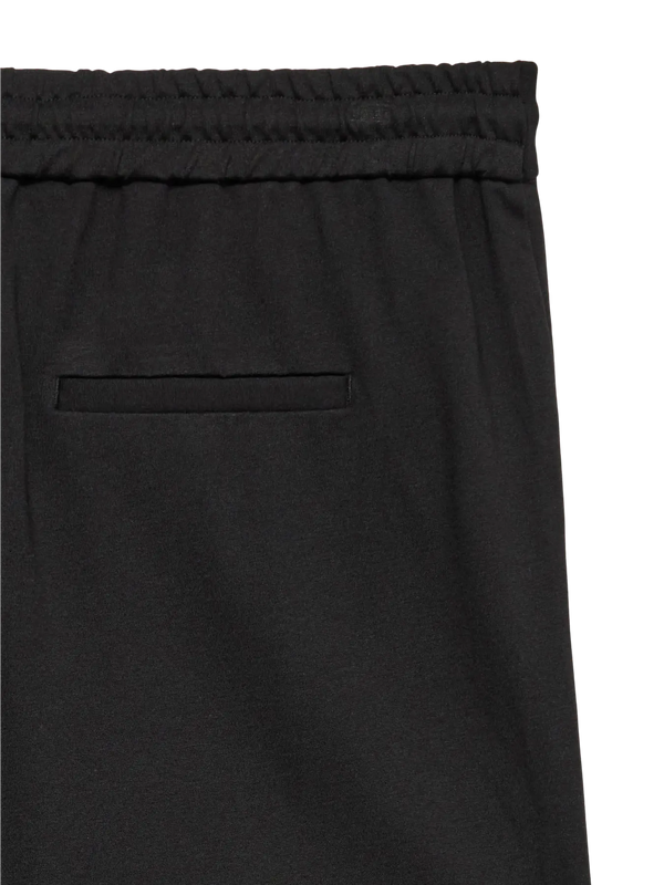 Vero Moda Eva Mid Waist Wide String Pant - Black