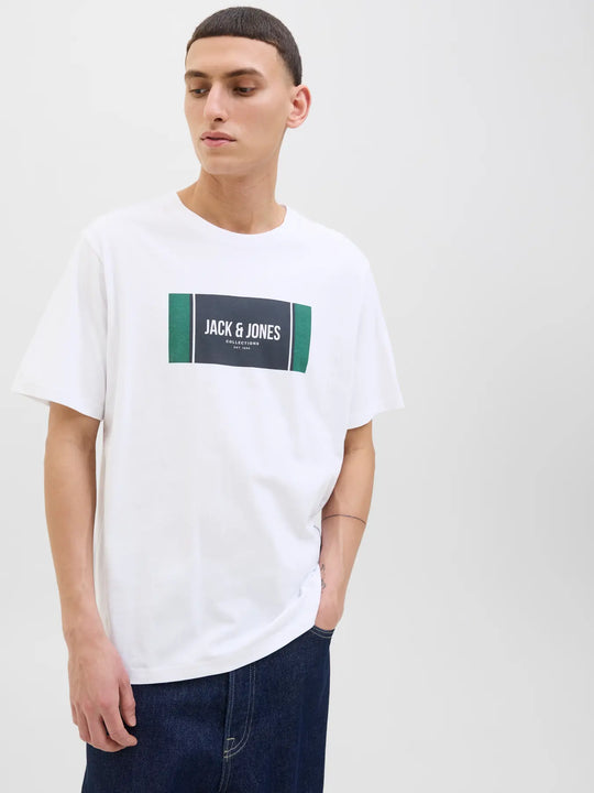 Jack & Jones Hayato Tee - White