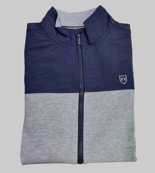 Tommy Bowe Kwagga Zip Sweat Top - Steel Mix