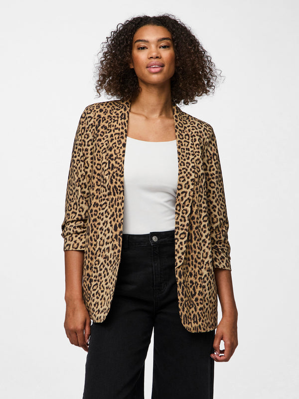 Pieces Bosella 3/4 Blazer - Leo