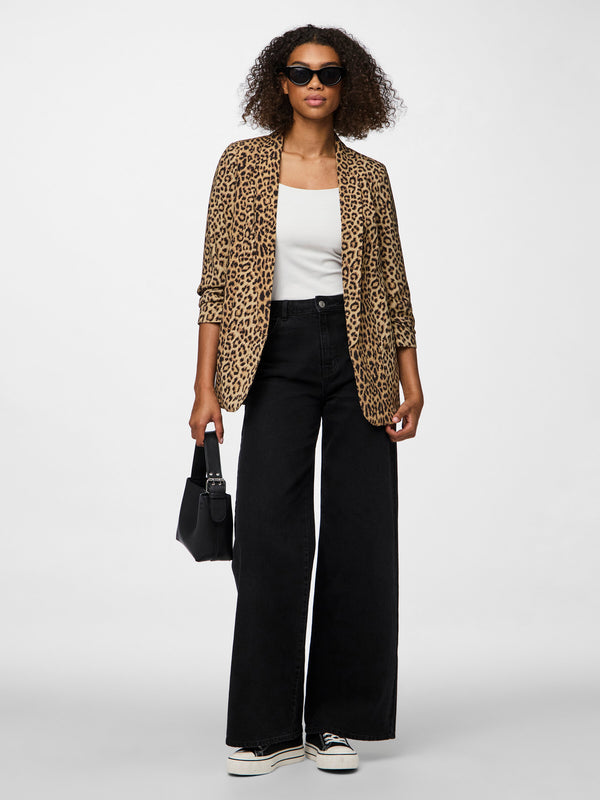 Pieces Bosella 3/4 Blazer - Leo