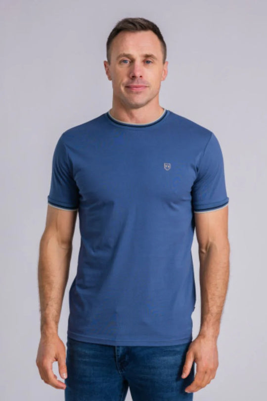 Tommy Bowe XV Kings Valley Vikings T-Shirt - Cobalt