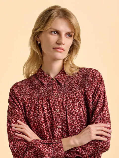 Brakeburn Sabine Blouse - Red