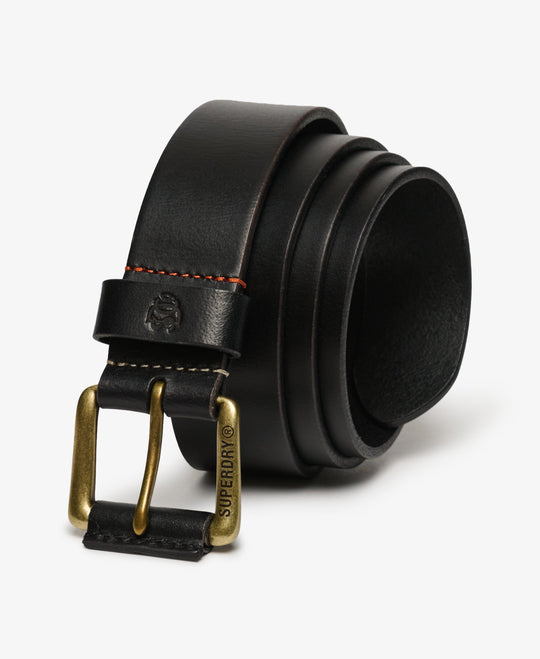 Superdry Classic Leather Belt - Black