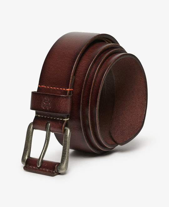 Superdry Classic Leather Belt - Brown