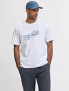 Jack & Jones Fusion Big Branding Tee - Bright White/Print
