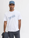 Jack & Jones Fusion Big Branding Tee - Bright White/Print