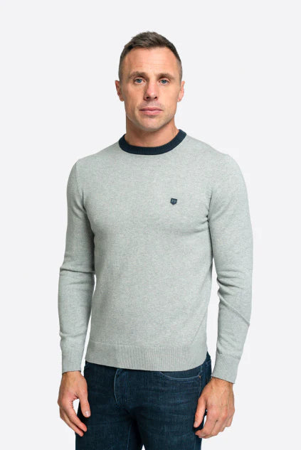 Tommy Bowe Abbotsdale Crew Neck - Smokeless