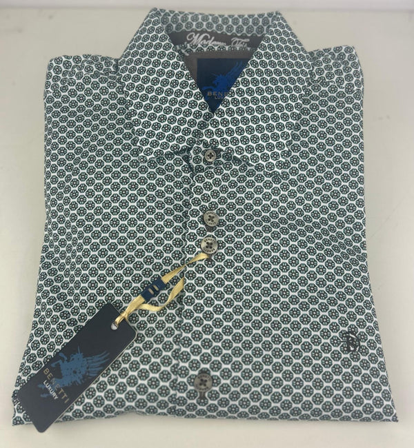 Benetti Liffey Shirt - Olive [Size M]