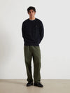 Farah Sage Nepped Sweater - True Navy