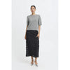 B.young Omea Rhinestone Short Sleeve - Mid Grey Melange