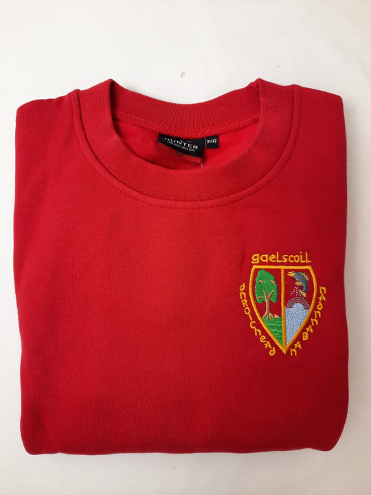Gaelscoil Droichead na Banndan Red Sweat Top