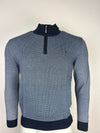 Benetti Milan 1/4 Zip - Sky