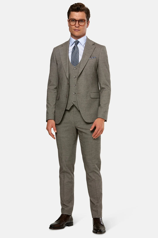 Benetti Lotus 3 Piece Suit - Brown