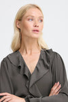 B.young Igomi Blouse - Asphalt