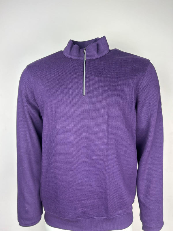 Benetti George Quarter Zip - Purple [Size M]