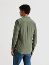 Farah Fontella Slim Fit Corduroy Shirt - Tarragon Green
