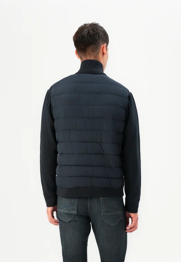 Jack & Jones Hudson Hybrid Jacket - Dark Navy