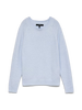 Vero Moda Doffy Long Sleeve O-Neck Knit- Ice Water Blue