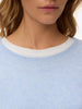 Vero Moda Doffy Long Sleeve O-Neck Knit- Ice Water Blue