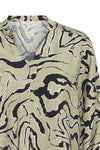 B.young Ihamma Smock Blouse - Tea Abstract Animal