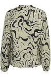 B.young Ihamma Smock Blouse - Tea Abstract Animal