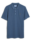 Farah Blanes Short Sleeve Polo - Chalk Blue