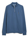 Farah Jim 1/4 Zip - Chalk Blue