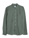 Farah Fontella Slim Fit Corduroy Shirt - Tarragon Green