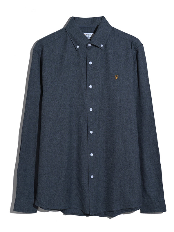 Farah Ali Long Sleeve Shirt - Chalk Blue