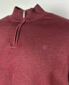 Benetti 1/4 Zipper - Ruby [Size 3XL]