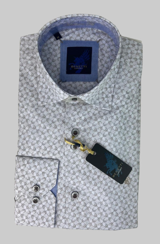 Benetti Rio Shirt - Coffee