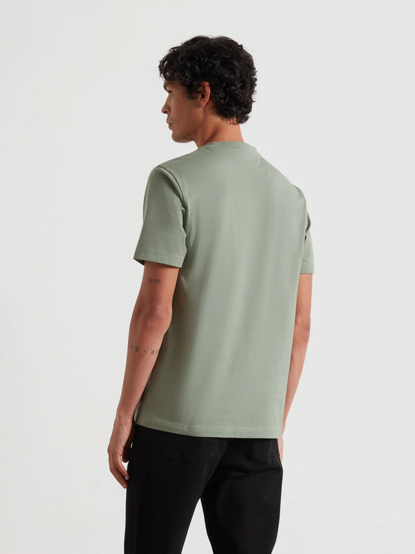 Farah Danny Regular Short Sleeve Tee - Tarragon Green