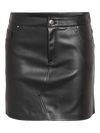 Noisy May Kate PU Skirt - Black