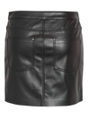 Noisy May Kate PU Skirt - Black