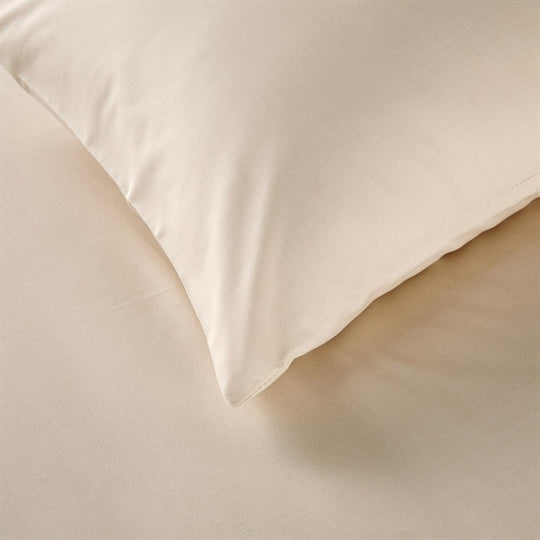 Atlantic Linen Standard Pillow case pair -Ivory