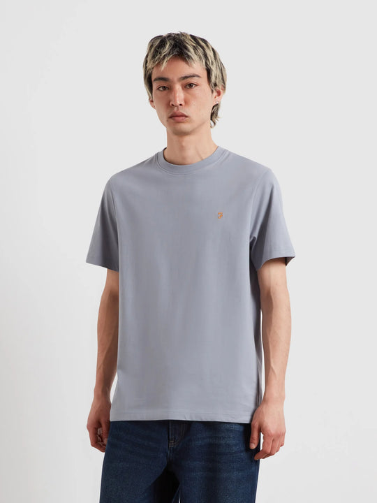 Farah Danny Reg Tee - Icelandic Blue