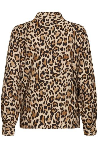 B.young Ihamma Long Sleeve Shirt - Humus Leopard