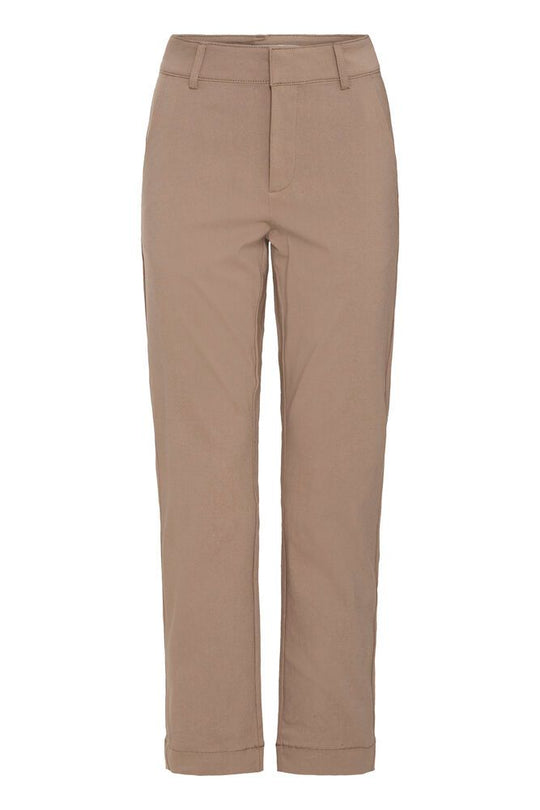 B.young Dixi Straight Pants - Walnut