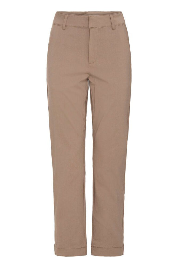 B.young Dixi Straight Pants - Walnut
