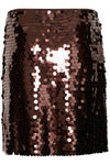 B.young Tacca Short Skirt - Fudge