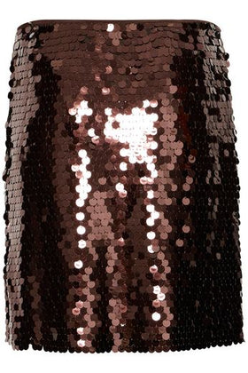 B.young Tacca Short Skirt - Fudge