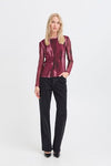 B.Young Paloma Mesh Long Sleeve Top